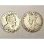 1902 & 1914 Canada 50 Cents AG/G