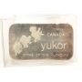 1 oz Silver Art Bar Discover Canada's Yukon Western Mint .999 Fine Ag 