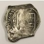 1655 P Mexico 8 Reales silver Cob 27.2 grams 