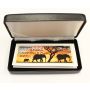 2x 2015 1-oz 999 silver coins AFRICAN ELEPHANT DAY & NIGHT 