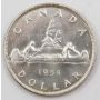 1954 Canada Silver Dollar Choice Brilliant Uncirculated MS63