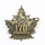 170th Mississauga Horse Overseas Battalion Canada WW1 CEF Cap Badge