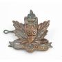 213th Canada Overseas Toronto Americans ACTA NON VERBA WW1 Cap Badge