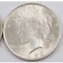 1921 Morgan & 1922 Peace Silver Dollars 