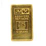 10 Gram Gold Bar Johnson Matthey JM .9999 Fine Gold No Serial 