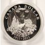 2011 CANADA $1 Silver Dollar 