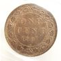 1907H Canada Large Cent ICCS AU50