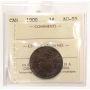 1900 Canada Large Cent ICCS AU55