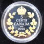 2015 Canada 5 cent Legacy of the Canadian Nickel - Pure Silver Coin Set