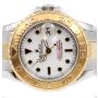 Rolex Lady Yachtmaster Yellow Gold & Stainless Steel White Dial 69623 29mm Watch