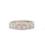 14 Karat White Gold Ladies 1.00 Carat Diamond Wedding Band Ring 
