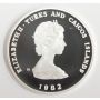 Turks and Caicos Islands 10 Crowns silver coin 1982 Gem Cameo Proof