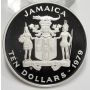 Jamaica 1979 $10 silver coin Year of The Child Gem Cameo Mirror Proof