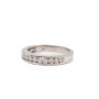 14 Karat White Gold Ladies 0.50 Carat Diamond Wedding Band Ring