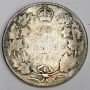 1903H Canada 50 Cents King Edward VII Half Dollar 
