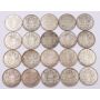 1954 Canada 50 Cents one roll of 20-coins contains 