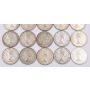 1954 Canada 50 Cents one roll of 20-coins contains 
