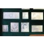 Stamps of Royalty 482 grams of .925 Sterling silver  