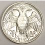 1964 greece 30 Drachma silver coin 