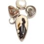 Starborn Fossil sterling silver pendant 