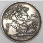 1887 Great Britain silver Crown EF/AU
