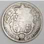 1820 Great Britain Half Crown silver coin circulated AG