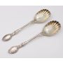 2x Henry Williamson c1902 Sheffield .925 silver spoons 7.75 inches 121 grams 