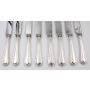 Birks Sterling Dinner Knives GEORGIAN PLAIN 9 7/8 inches  8-pieces