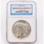 1922 Peace silver dollar NGC Brilliant Uncirculated