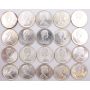 20x 1867-1967 Canada silver dollars containing 12 oz of pure silver Choice UNC
