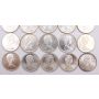 12 oz of pure silver in 20x 1867-1967 Canada silver dollars 20-coins Choice UNC
