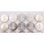 20x Canada 1858-1958 British Columbia Totem Pole silver dollars 