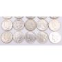 20x Peace silver dollars 16x1922 & 4x1923 circulated 20 coins
