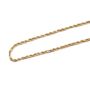 10K yg Rope Chain Necklace 18 inches with Box catch & Safety catch 