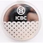 ICBC 200 gram Pure 999 silver Medallion China GuanYu God of War GEM PROOF condition 