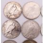 20x Peace silver dollars 12x1922 2x1923 1923d & 5x1923s 