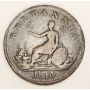 1814 Nova Scotia Captain Broke Short Bust token NS-7B2 nice VG 