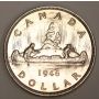 1946 Canada silver dollar Choice UNC