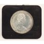 Official RCMP silver dollar 1873-1973 Golden RCMP Crest on 