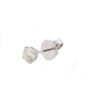 1.30ct Diamond stud earrings 18K white gold 