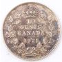 1921 Canada 10 cents EF/AU