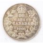 1906 Canada 10 cents nice Fine