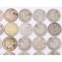 50x Canada 10 cents 22x1929 20x1930 & 8x1931 50-coins 