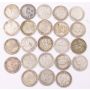 Canada 10 cents 1910 1911 3x1912 6x1913 1914 4x1915 7x1916 23-coins AG-VG