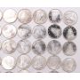 50x 1962 Canada silver 10 Cents silver Bluenose 50-coins Choice Uncirculated 