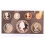 1981 New Zealand coin set Royal Visit 7-coins choice Proof condition