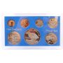 1982 New Zealand coin set Takahe 7-coins choice Proof condition