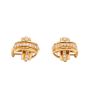 Tiffany & Co. 18k Gold Signature X Diamond Earrings 0.75 cts VVS