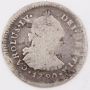 1790 Peru 1 Real silver coin Lima IJ KM#84 circulated