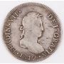 1812 Peru 2 Reales silver coin LIMA JP KM#115.1 circulated